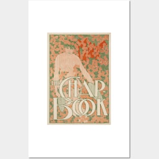 THE CHAPBOOK 1895 Magazine Cover Art Nouveau by Artist Will Bradley Posters and Art